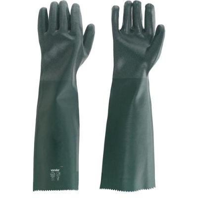 Luva Pvc Palma Áspera Forro 56Cm Pav0056 05 Pares
