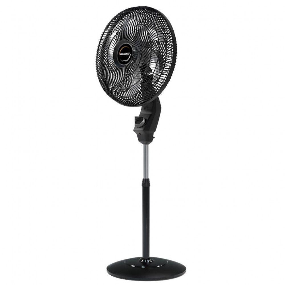 Ventilador De Coluna 40cm éolo Com 6 Pás B94401702 Mallory Preto Com Grafite - 3