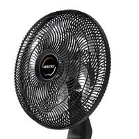 Ventilador De Coluna 40cm éolo Com 6 Pás B94401702 Mallory Preto Com Grafite