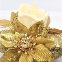 Jogo 4 Velas Eletrônicas Natal Decorado Bico Papagaio - 6