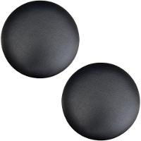 Kit 02 Assentos Redondo Preto 25 Cm - 1