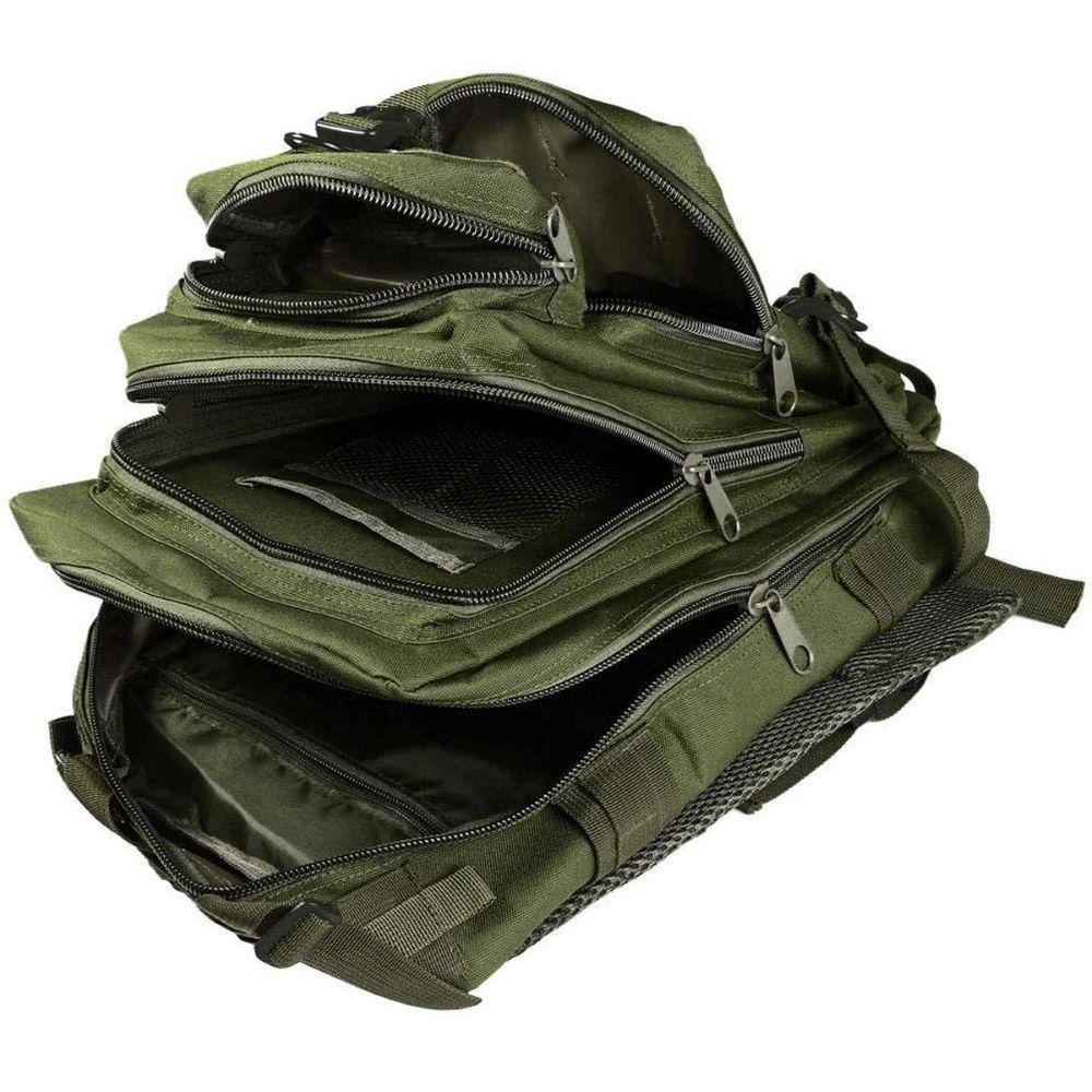 Mochila Multiuso Militar Tática 30 Litros Camping Verde - 3