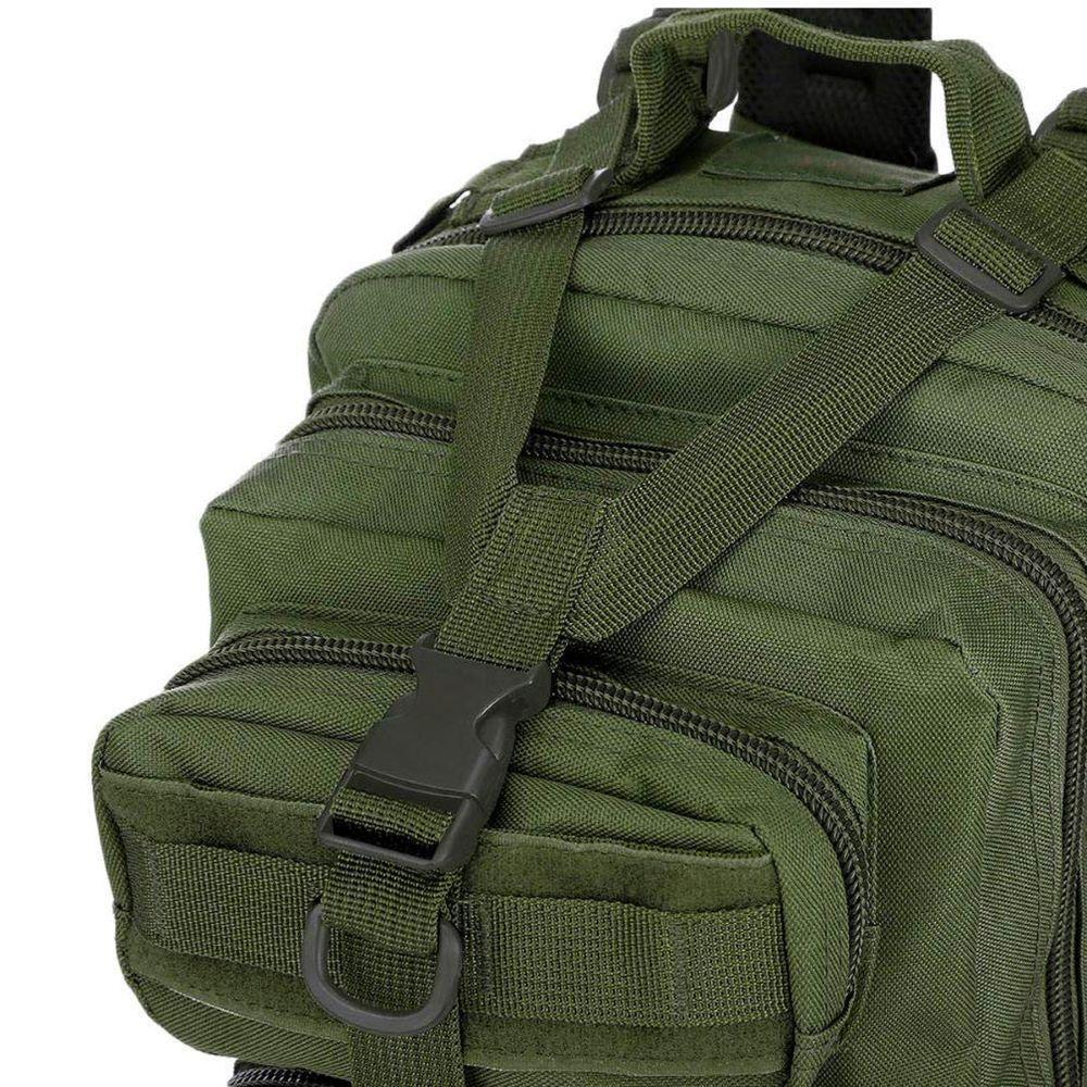 Mochila Multiuso Militar Tática 30 Litros Camping Verde - 5