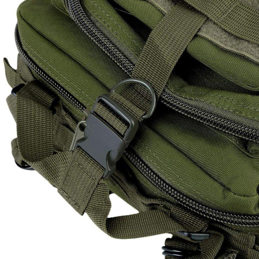 Mochila Multiuso Militar Tática 30 Litros Camping Verde - 6