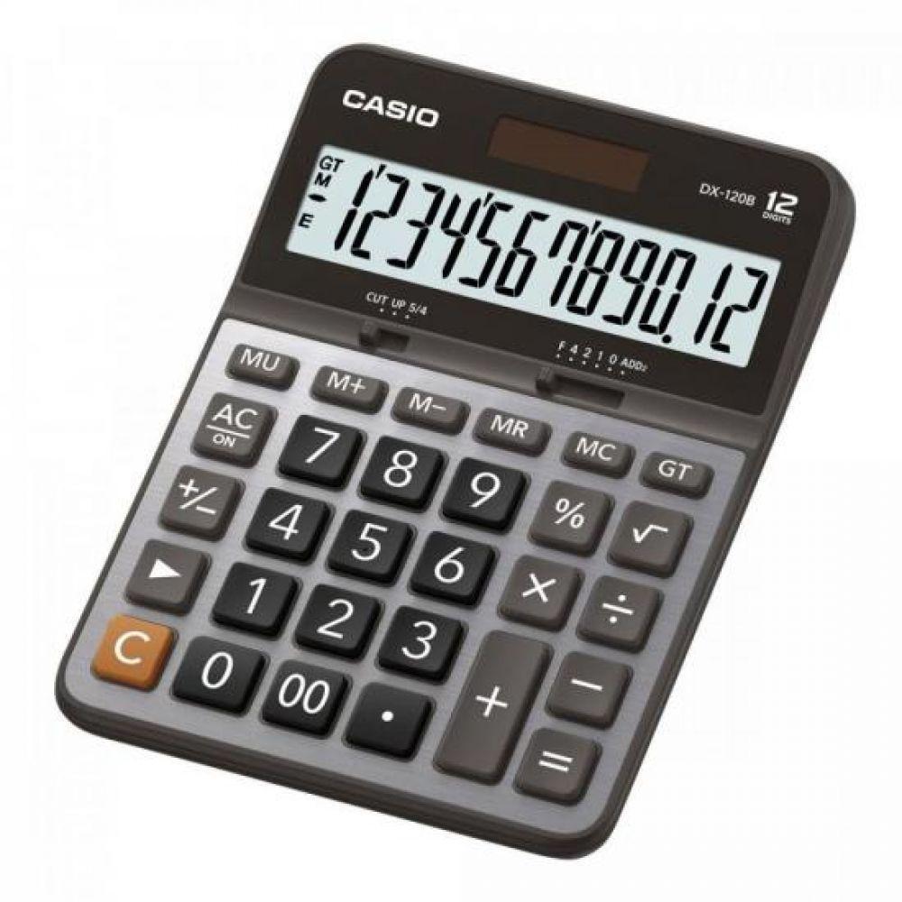 Calculadora De Mesa 12 Dígitos Dx-120b Prata Casio - 2