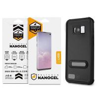 Kit Capa À Prova D'Água E Película De Nano Gel Dupla Para Samsung Galaxy S8 Plus - Gshield - 1