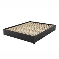 Base Cama Box Queen Imperatriz Com Pés Preto Viero Preto - 1