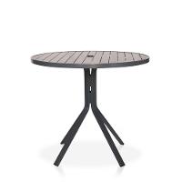 Conjunto 1 Mesa + 4 Cadeiras + 2 Espreguiçadeiras + 1 Mesinha De Centro - Graffite Com Tela Cinza - 3