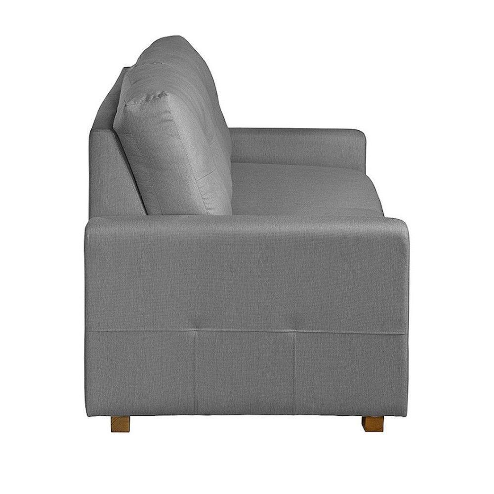 Sofá Maceió Living Com 3 Lugares 2.00M Linho Corriente Cinza - 6