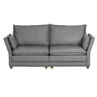 Sofá Natal Living Com 3 Lugares 2.00M Linho Corriente Cinza - 15