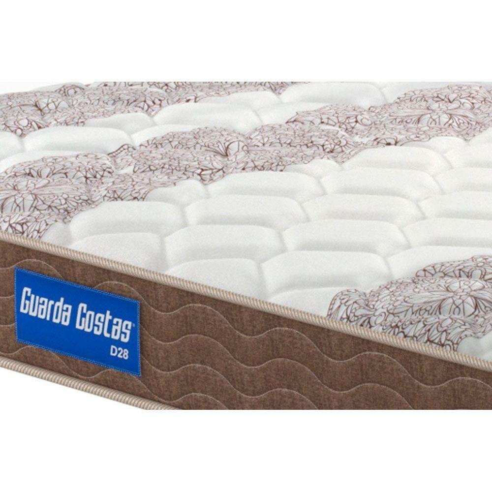 Cama Box King: Colchão Espuma Probel D28 Guarda Costas + Base CRC Suede Brown(193x203) - 4