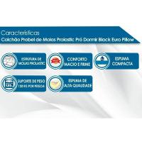 Cama Box Queen: Colchão Molas Probel Prolastic Sleep + Base CRC Courano Brown(158x198) - 3