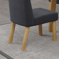 Conjunto 2 Cadeiras Estofadas Para Mesa De Jantar Firenze Bom Pastor - 2