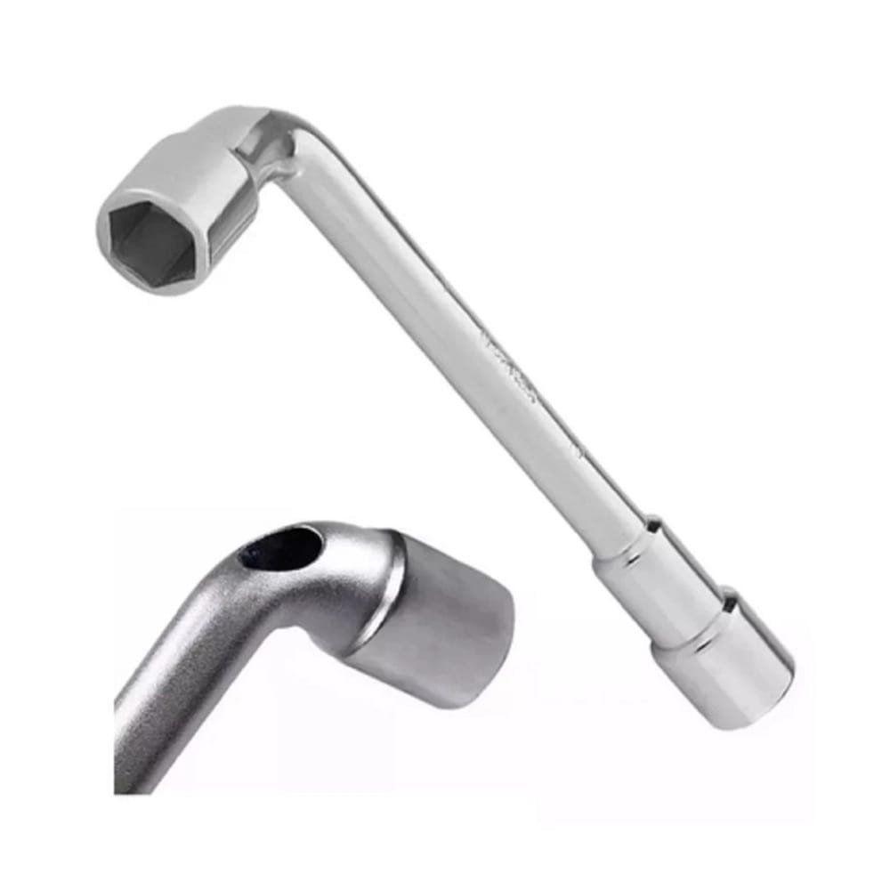 Chave L Com Furo - Fertak 21 X 21 - 4