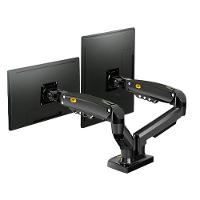 Suporte 2 Monitores 17 A 34 Articulado Pistão A Gás F160 Nb