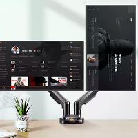 Suporte 2 Monitores 17 A 34 Articulado Pistão A Gás F160 Nb - 5