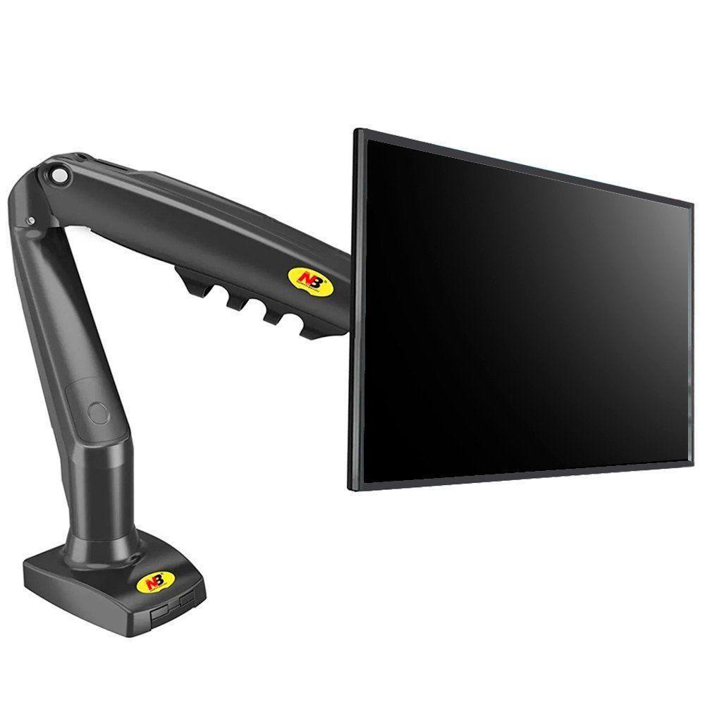 Suporte Para Monitor Articulado 15 A 34 De Mesa Com Pistão A Gás F80 Nb - 2