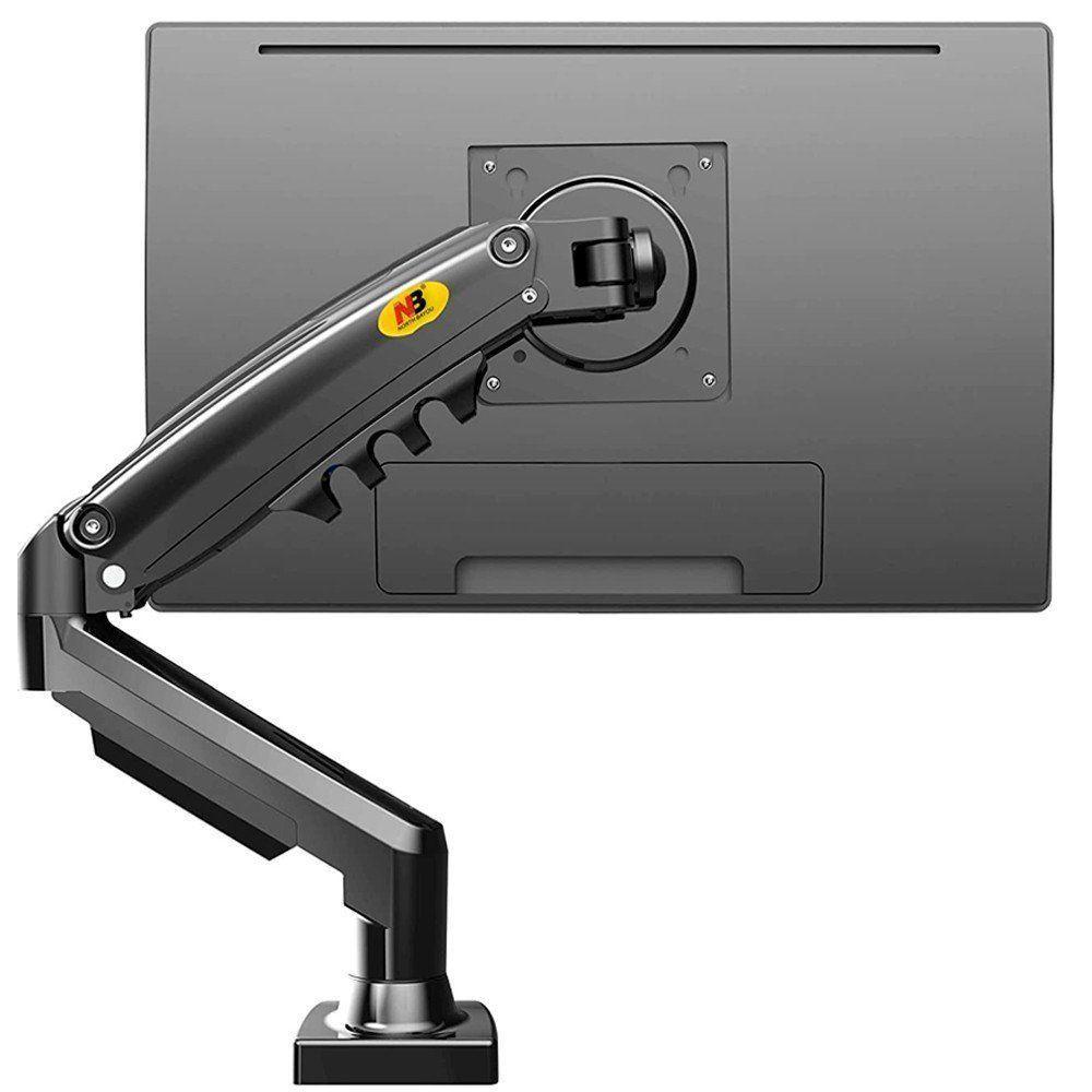 Suporte Para Monitor Articulado 15 A 34 De Mesa Com Pistão A Gás F80 Nb - 5