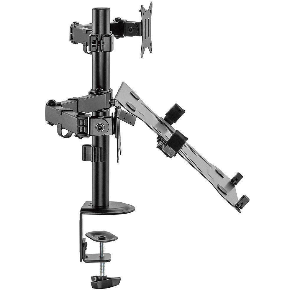 Suporte Duplo De Mesa Para Monitor 17 A 32 E Notebook Tm24c - 3