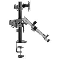 Suporte Duplo De Mesa Para Monitor 17 A 32 E Notebook Tm24c - 3