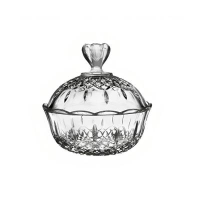 Porta Doces De Cristal Com Tampa 18 Cm Biona Oxford