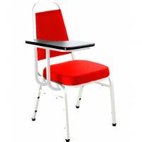 Cadeira Universitária Empilhável Linha Hotel Plus Vermelho - 1