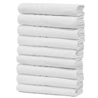 Kit Com 9 Toalhas De Banho Para Hotel - Profissional Prata - Branco - 1