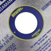 Disco Diamantado Segmentado 110 X 20 Mm - Irwin - 5