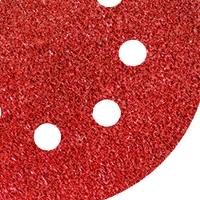 Disco De Lixa Com Velcro 125mm Com Furo - (50 Peças) Fertak 125 Mm - Grao 400