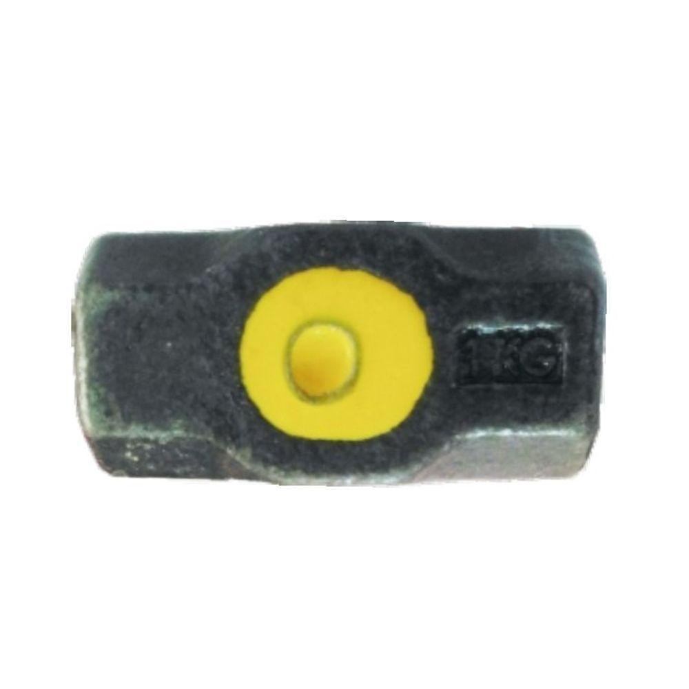 Marreta Aço Com Cunha Com Cabo 1 Kg - Fundição Petrópolis - 1