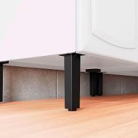 Balcão De Cozinha New Premium Em Aço Com 3 Portas E 2 Gavetas Itatiaia Branco Neve