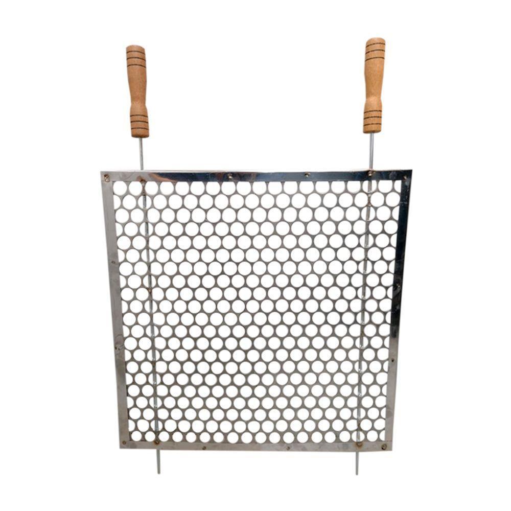 Grelha Para Churrasqueira (l) 60 X (c) 50 Fz - Fundição Petrópolis - 1