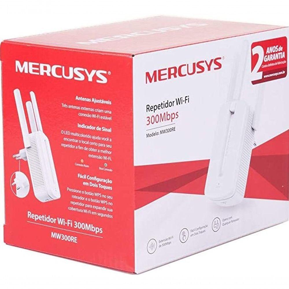 Repetidor De Sinal Mercusys Mw300Re 300Mbps - 4