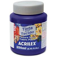 Tinta Para Tecido Fosca 250 Ml - Acrilex - Violeta - 1