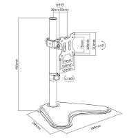 Suporte Para Monitor De Mesa 15 A 34 T50n Central Suportes - 5