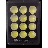 Refletor Led 600W Ip66 Bivolt Forte Luz Branco Frio 600W:Preto
