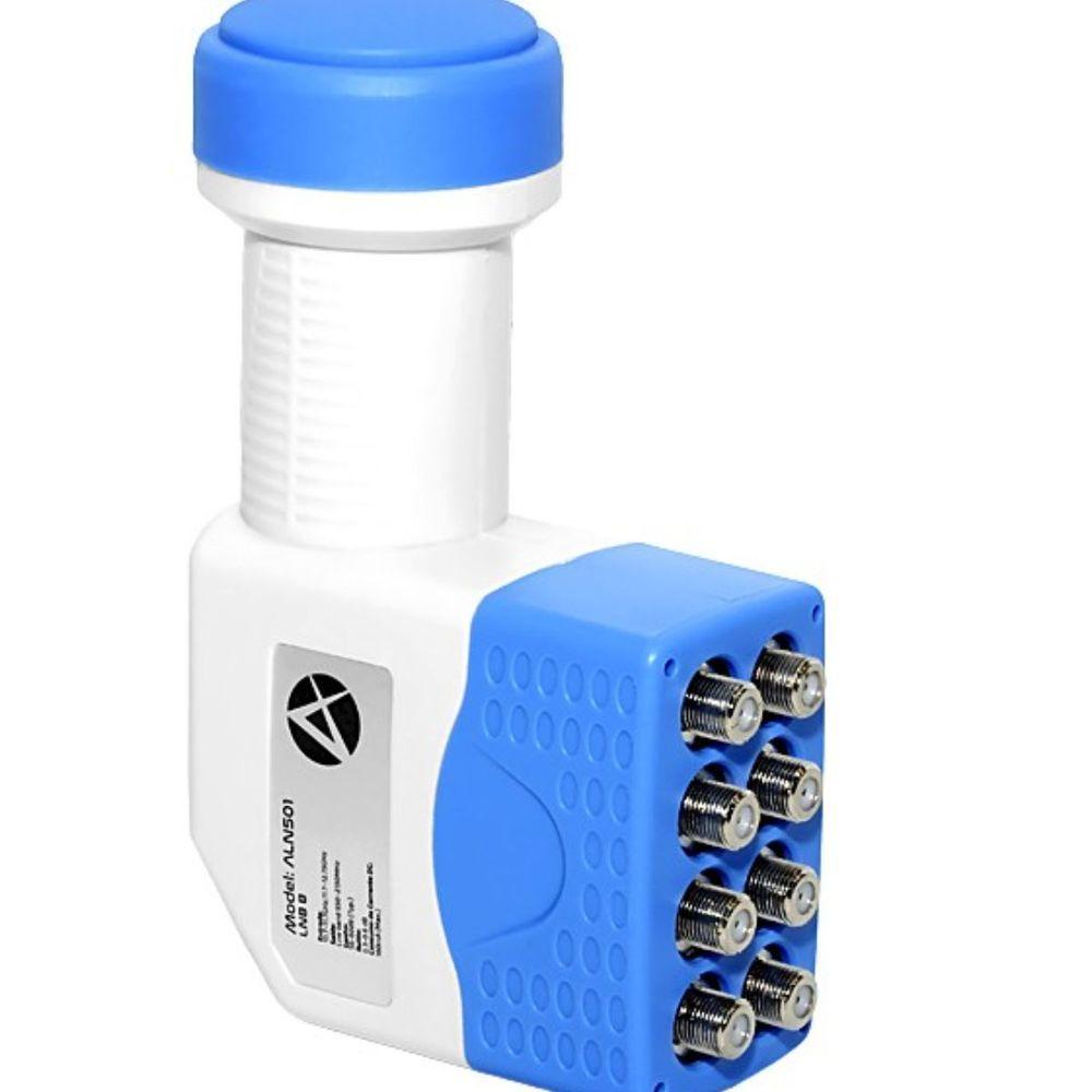 Lnb 8 Saídas Banda Ku Hd 4K Universal Lnb08 - 1