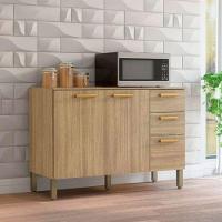 Balcão Urbane Com Tampo 3 Portas 2 Gavetas 2973 Kits Paraná Freijo - 1