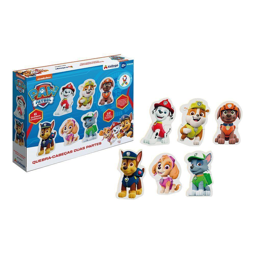 Quebra-cabeça Duas Partes Patrulha Canina Xalingo - 1