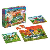 Quebra-cabeça Progressivo Fofossauros - 1