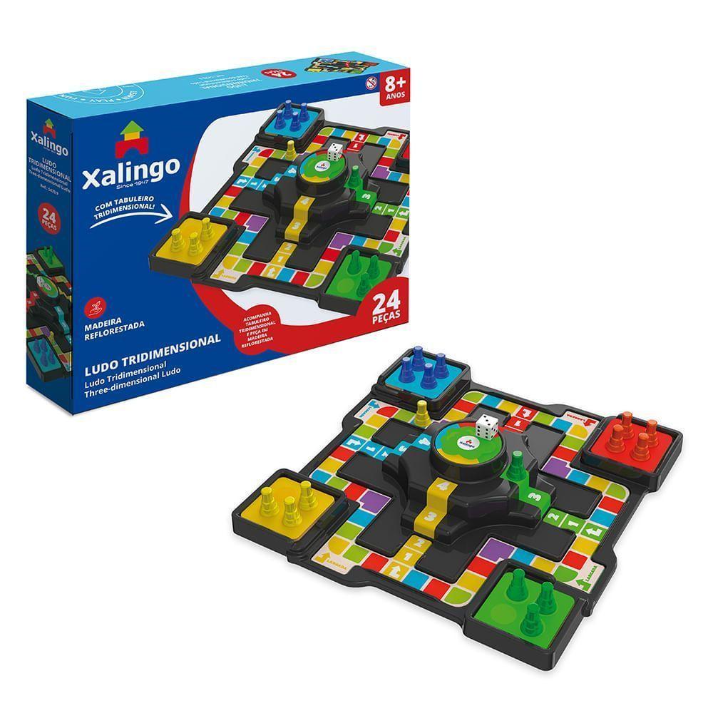 Jogo Ludo Tridimensional Xalingo - 1