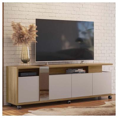 Rack Bancada Para Tv 70 Polegadas New Columbus Caemmun