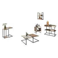 Kit Aparador Prateleira Adega E Mesas Aurora Demolição - 1