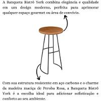 Mesa Bistrô Alta Para Aérea Gourmet 100 Cm Aurora Peroba - 6