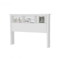 Cabeceira Casal 1,40 Havana Com Nichos Branco - Tebarrot