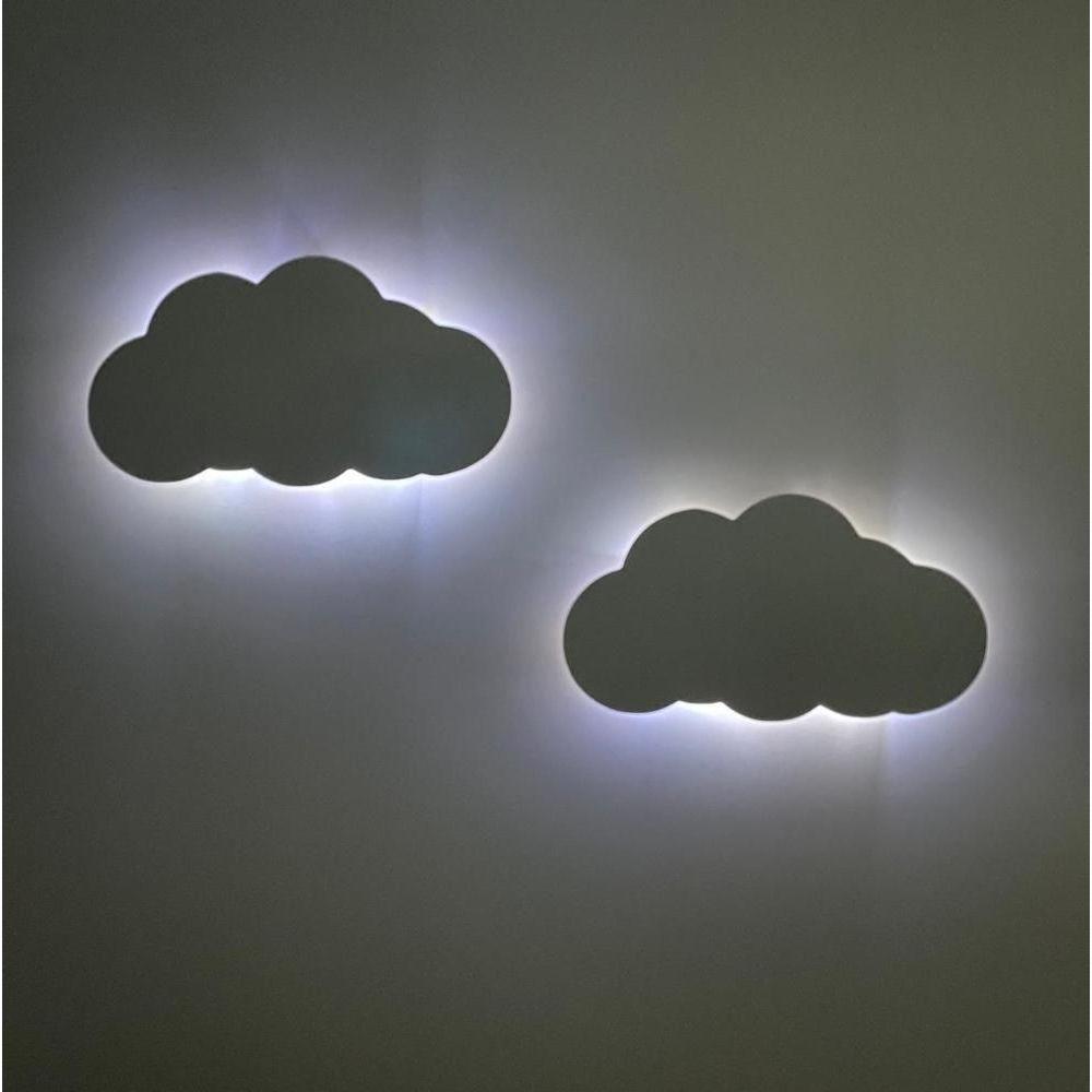 Cama Infantil Casinha Belíssima Branco-mel E Azul Com 2 Luminárias - Divaloto - 3