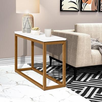 Mesa De Apoio Supreme Branco-nature - Tebarrot