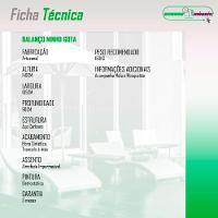 Cadeira Balanço Ninho Suspenso Gota Tramado C- Almofada Impermeável Acesse Móveis Preto C- Marrom - 2