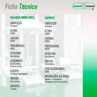 Cadeira Balanço Ninho Suspenso Gota Tramado Almofada Impermeável Acesse Móveis Caramelo-verde - 2