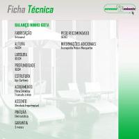 Cadeira Balanço Ninho Suspenso Gota De Fibra C- Almofada Impermeável Acesse Móveis Preto-cinza - 6